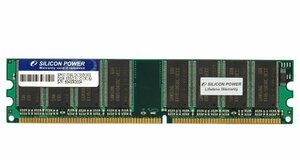 【中古】シリコンパワー DDR 266 512MB CL2 (for Desktop)184PIN PC-2100SP512MBLDU266O02