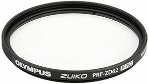 【中古】OLYMPUS ZUIKO DIGITAL プロテクトフィルター 62mm ZEROコーティング PRF-ZD62 PRO