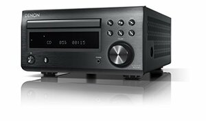 【中古】デノン Denon RCD-M41 ワイドFM AM/FMラジオチューナー ディスクリートアンプ搭載 Bluetooth?対応 CDレシーバー ブラック RCD-M41K