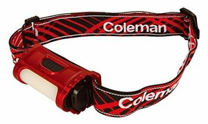 【中古】コールマン(Coleman) ヘッドライト ラティチュード 80 明るさ80ルーメン 連続点灯6時間 レッド 2000027310