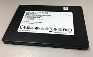 【中古】Micron マイクロン 2TB 2.5インチ SATA SSD 3D-TLC Read 最大530MB/Sec Write 最大500MB/Sec MTFDDAK2T0TBN-1AR1ZABYY バルク品