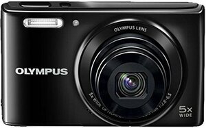 【中古】Olympus Stylus VG-180 16-Megapixel 5X 26mm Wide Optical Zoom 2.7 Inch LCD - Black by Olympus