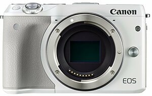 【中古】Canon ミラーレス一眼カメラ EOS M3 ボディ(ホワイト) EOSM3WH-BODY