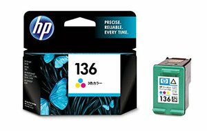 【中古】ヒューレット・パッカード HP 136プリントカートリッジ カラー