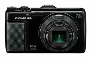 【中古】OLYMPUS デジタルカメラ SH-25MR ブラック iHSテクノロジー GPS・電子コンパス内蔵 1600万画素 裏面照射型CMOS 光学12.5倍ズーム D