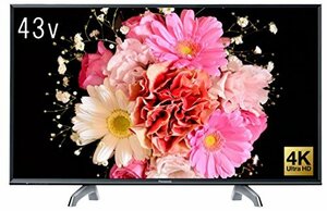 【中古】パナソニック 43V型 液晶テレビ ビエラ TH-43DX750 4K USB HDD録画対応 2016年モデル