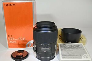 【中古】ソニー SONY 100mm F2.8 Macro SAL100M28