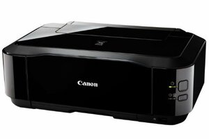 【中古】Canon インクジェットプリンタ PIXUS IP4930 5色W黒インク 自動両面印刷 前面給紙カセット レーベルプリント対応 サイレントモード