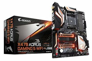 【中古】GIGABYTE X470 AORUS GAMING 5 WIFI ATX ゲーミングマザーボード [AMD X470チップセット搭載] MB4378