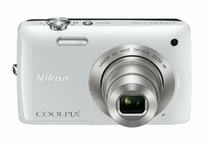 【中古】Nikon デジタルカメラ COOLPIX (クールピクス) S4300 シェルホワイト S4300WH