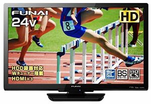 【中古】FUNAI FL-24H1010 24V型 地上・BS・110度CSデジタル ハイビジョン液晶テレビ