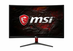 【中古】MSI Optix G24C ゲーミングディスプレイ [24型 湾曲 リフレッシュレート144Hz対応] MN322