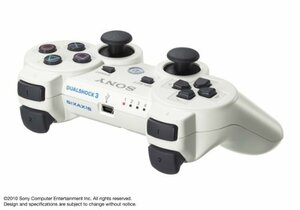 【中古】ワイヤレスコントローラ (DUALSHOCK3) クラシック・ホワイト (CECH-ZC2JLW)