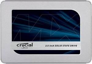 【中古】Crucial MX500 CT2000MX500SSD1 2TB SSD 3D Nand SATA Internal (2.5)