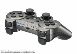 【中古】ワイヤレスコントローラ (DUALSHOCK3) メタリック・グレー