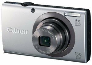 【中古】Canon デジタルカメラ PowerShot A2300 シルバー 光学5倍ズーム 約1600万画素 PSA2300(SL)