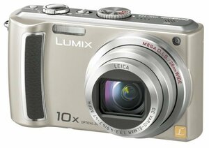 【中古】パナソニック デジタルカメラ LUMIX (ルミックス) シルバー DMC-TZ5-S