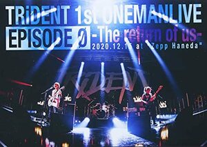 【中古】TRiDENT 1ST LIVE DVD EPISODE 0-the return of us-