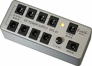 【中古】Revol effects レヴォルエフェクツ パワーサプライ DC POWER SUPPLY SET EPS-01SET (アダプター/DCケーブル付き)