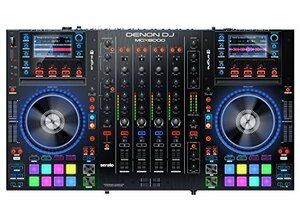 【中古】Denon DJ USBメディア対応 スタンドアローン4デッキDJコントローラー Serato DJ付属 MCX8000