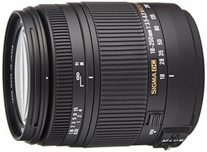 【中古】SIGMA 高倍率ズームレンズ 18-250mm F3.5-6.3 DC MACRO HSM ソニー用 APS-C専用 883621