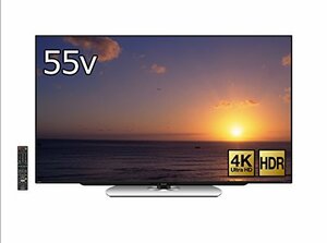 【中古】シャープ 55V型 液晶 テレビ AQUOS LC-55U40 4K 外付HDD対応(裏番組録画) 2画面表示 2016年モデル