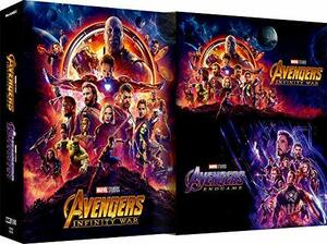 【中古】アベンジャーズ／エンドゲーム＆インフィニティ・ウォー MovieNEXセット [ブルーレイ+DVD+デジタルコピー+MovieNEXワールド] [Blu-