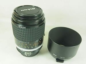 【中古】Nikon MFレンズ Ai 105mm F2.8s マクロ