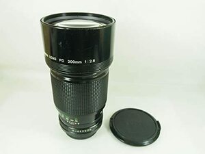 【中古】Canon MFレンズ NewFD 200mm F2.8