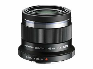 【中古】OLYMPUS 単焦点レンズ M.ZUIKO DIGITAL 45mm F1.8 ブラック