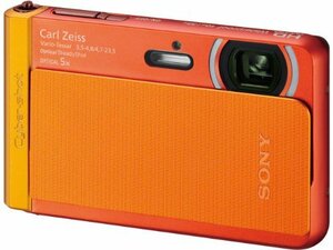 【中古】SONY デジタルカメラ Cyber-shot TX30 光学5倍 オレンジ DSC-TX30-D