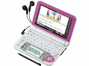 [ б/у ] sharp электронный словарь Brain (b полоса ) PW-G4000 розовый PW-G4000-P ученик неполной средней школы 110 содержание 100 анимация цвет жидкокристаллический W Touch экран Power Bod