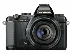 【中古】OLYMPUS デジタルカメラ STYLUS 1 28-300mm 全域F2.8 光学10.7倍ズーム ブラック STYLUS-1 BLK