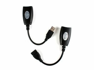 【中古】USB to RJ45 LANケーブル変換アダプター/延長ケーブル