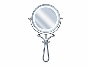 [ used ] Koizumi magnifying glass LED light attaching 1 times /7 times hand-mirror / desk-top type φ115mm KBE-3030/S