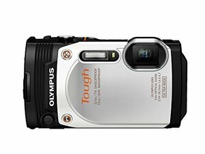 【中古】OLYMPUS デジタルカメラ STYLUS TG-860 Tough ホワイト 防水性能15ｍ 可動式液晶モニター TG-860 WHT