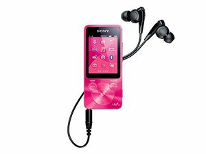 【中古】ソニー SONY ウォークマン Sシリーズ NW-S13 : 4GB Bluetooth対応 イヤホン付属 2014年モデル ピンク NW-S13 P