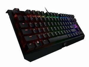 【中古】Razer BlackWidow X Tournament Edition Chroma テンキーレスゲーミングキーボード 英語配列版 【日本品】 RZ03-01770100-R3M1