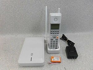 【中古】A1-DECL-PS-(1)(W)+A1-DECL-CS-(1)(W) NTT スマートネットコミュ二ティ αA1 コードレス電話機