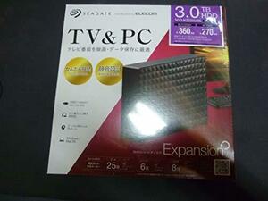 【中古】SGD-NZ030UBK(ブラック) 外付けHDD 3TB USB3.1(Gen1) /3.0/2.