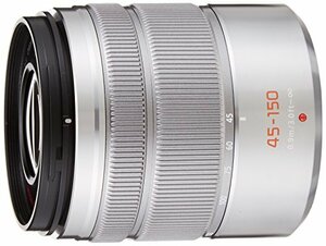 【中古】パナソニック 望遠ズームレンズ マイクロフォーサーズ用 ルミックス G VARIO 45-150mm/F4.0-5.6 ASPH. /MEGA O.I.S. シルバー H-FS