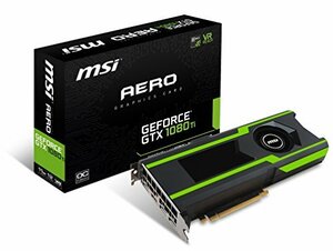 【中古】MSI ビデオグラフィックカード GTX 1080 TI AERO 11G OC