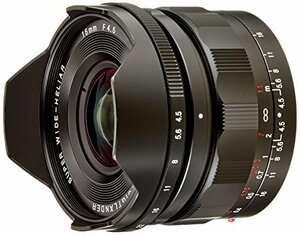 【中古】VoightLander 単焦点広角レンズ SUPER WIDE-HELIAR 15mm F4.5 ASPHERICAL III E-mount Eマウント対応 ブラック 233034