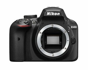 【中古】Nikon デジタル一眼レフカメラ D3400 ボディー ブラック D3400BK