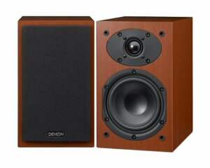 【中古】Denon スピーカーシステム (2台1組) 木目 SC-M39CWEM