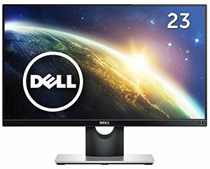 【中古】Dell ディスプレイ モニター S2316H 23インチ/フルHD/IPS光沢/6ms/VGA%カンマ%HDMI/スピーカ内蔵/フレームレス/3