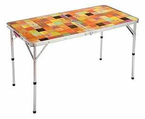 【中古】コールマン(Coleman) テーブル ナチュラルモザイクリビングテーブル 120プラス ベージュ 約4.5kg 2000026751