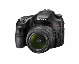 【中古】ソニー SONY ミラーレス一眼 α65 ズームレンズキット DT 18-55mm F3.5-5.6 SAM付属 SLT-A65VK