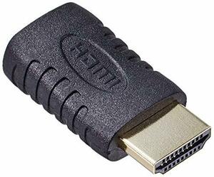 【中古】変換名人 mini HDMI変換アダプタ miniHDMI メス - HDMI オス HDMIA-MBG