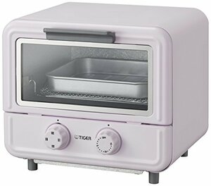 【中古】タイガー オーブン トースター ぷちはこ ピンク レシピ付き やきたて KAO-A850-P Tiger